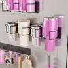 Practical Cup Holder Magnetic Tumbler Lid Organizer New Water Bottle Organizer Refrigerator