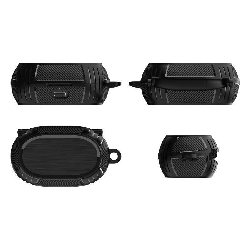 Противоударный чехол из ТПУ, совместимый с наушниками Elite7pro/7Active/75T, защита от падения, включает карабин