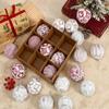 9pcs Shatterproof Electroplated Hanging Balls 8cm Christmas Tree Ornaments  New Year Decoration