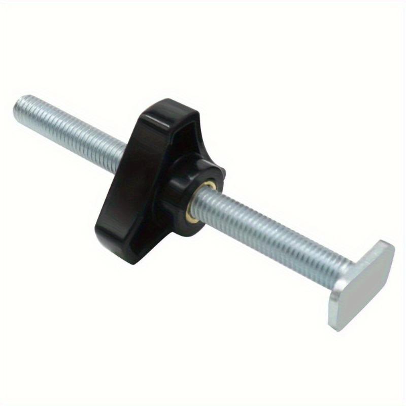1PC T Bolt Knob Kit T Screw and Plastic Knob Nut Jig Screw Fixture for Workbench T-Slot Use with 1/4" and Universal T-Track