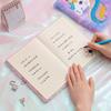 Cute Unicorn Planner Book Notebook Diary Note Book Unicorn Cartoon Unicorn Plush Notebook with Lock Cute Diary for Students Children's Gifts