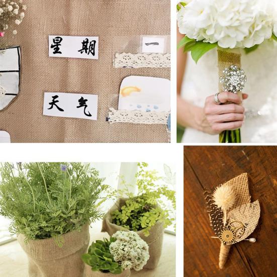 1 рулон льняной ткани, рулон натурального льняного волокна, длина 4,5 м, льняная барьерная пленка для деревьев, зимний уход за растениями, поделки своими руками, свадебный декор