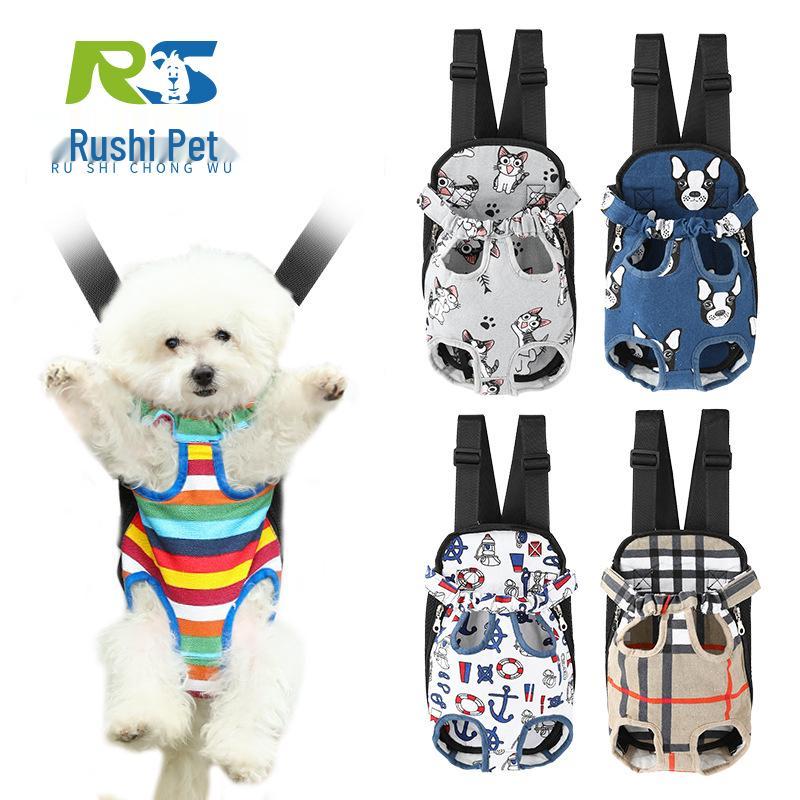 Рюкзак для домашних животных: Дышащая сетчатая дорожная сумка для кошек и собак