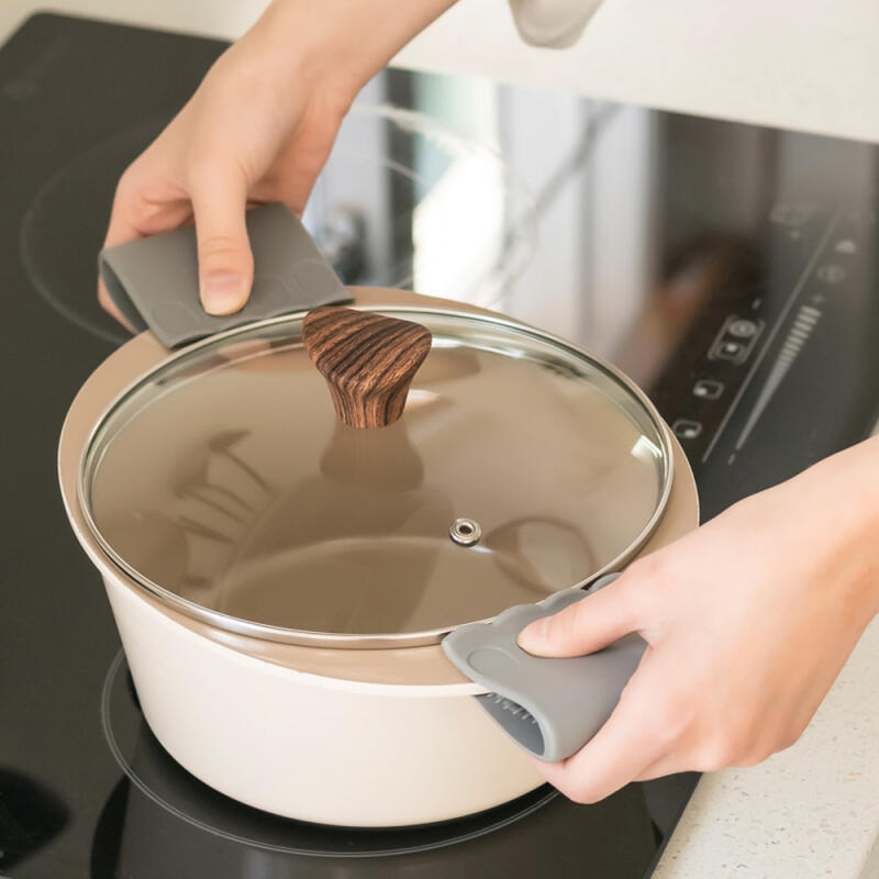 Силиконовый ручной держатель для кастрюли, кухонные перчатки, 2 шт., отечественного производства