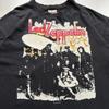 1986 Led Zeppelin Графическая Футболка Группы Черная Унисекс Мужская Женская Все Размеры