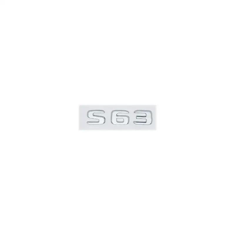 3D ABS Emblem for Mercedes Benz W222/W223 - S63/S65 V12 Biturbo/V8 Biturbo 4matic+ Fender & Trunk Logo Sticker AF1