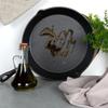 Cast iron frying pan with silicone cover CAST LINE 30 cm