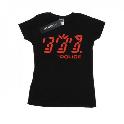The Police Womens/Ladies Ghost Icon Cotton T-Shirt
