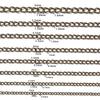 10 Yards/Lot Iron Encrypted Link Chains Necklace Chain Accessories Metal Extender Chain for Jewelry Making Diy Necklace Wholesal
