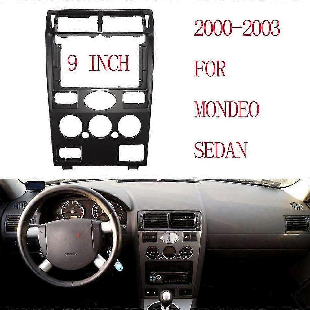9 Inch Fasxia Car Audio Frame Car Radio Fascia,GPS Navigation Fascia Panel MONDEO SEDAN 2000-2003