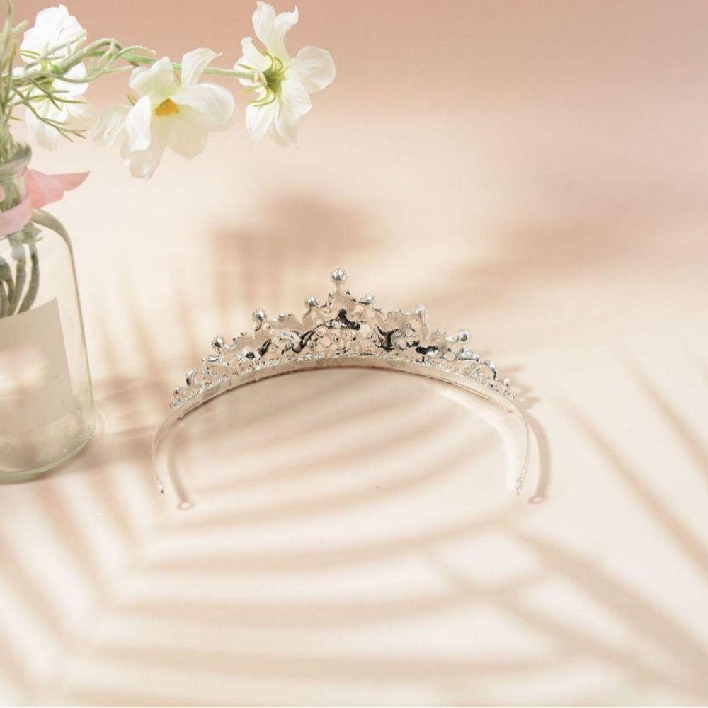 Sparkling Water Drop Crystal Tiara Wedding Hair Accessories Bride Headdress Birthday Party