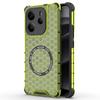 For Xiaomi Redmi Note 14 4G (163.25mm) Case Compatible with MagSafe Honeycomb Design TPU+PC Phone Cover