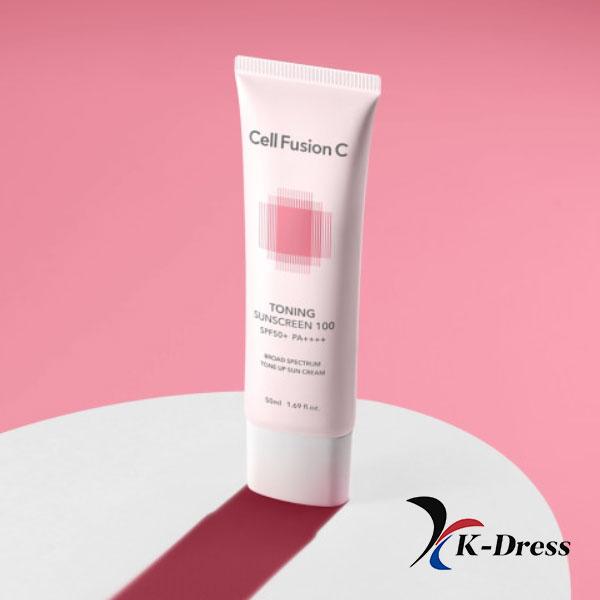 Cell Fusion C Тонизирующий солнцезащитный крем 50мл
