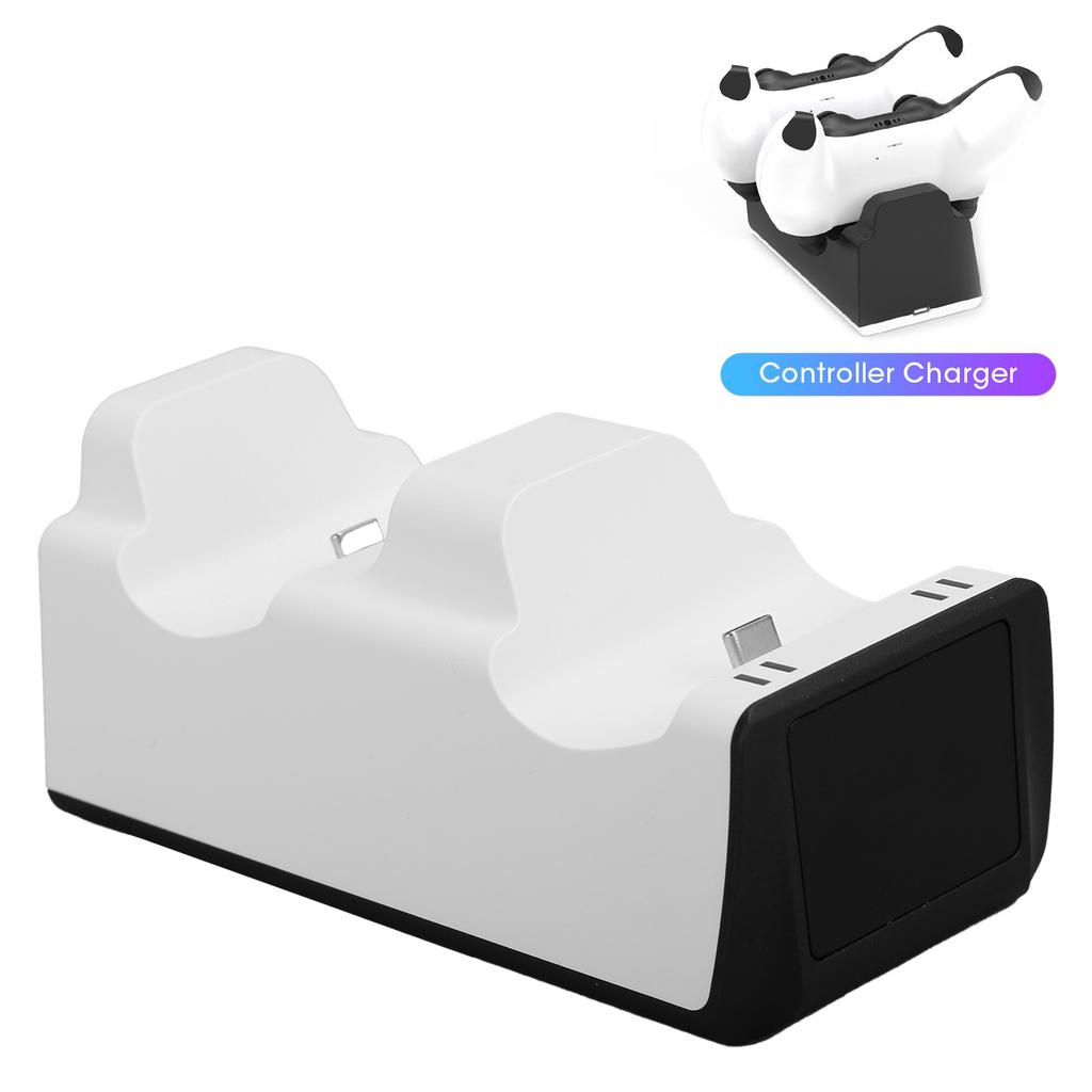 Dual Controller Stand Desktop for Gaming Console Joystick with LED Light