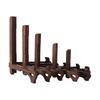 Home 3-7inch Picture Bracket Wooden Photo Frame Stand Plate Holder Easels Display Stand