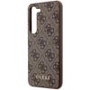 Guess Guhcs23Sg4Gfbr S23 S911 Brown/Brown Hard Case 4G Metal Gold Logo