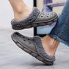 Men's Slippers Non-slip Thick Bottom Slippers Shoes for Men Couple Women Home Shoes Wear-resistant Ventilate Unisex Waterproof