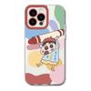 Прозрачный чехол с рисунком Crayon Shinchan для Apple 11/Pro/ProMax и iPhone XS/15 Pro