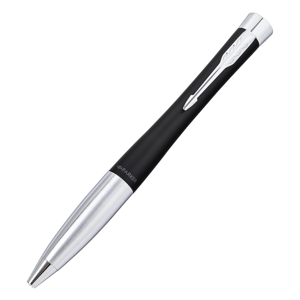 PARKER Urban Matte Black CT Ballpoint Pen, Medium Nib, Oil-Based, Gift Boxed, Officially Imported, S0735810