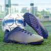 Модные мужские футбольные бутсы TF нескользящие футбольные бутсы для игры на траве тренировочная обувь индивидуальный дизайн удобные кроссовки низкие футбольные бутсы