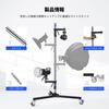 SOONPHO Heavy Duty Light Light Load Capacity Light Foldable Stainless Load Capacity Adjustable from To Compatible with Cloud Video Boom Qualified