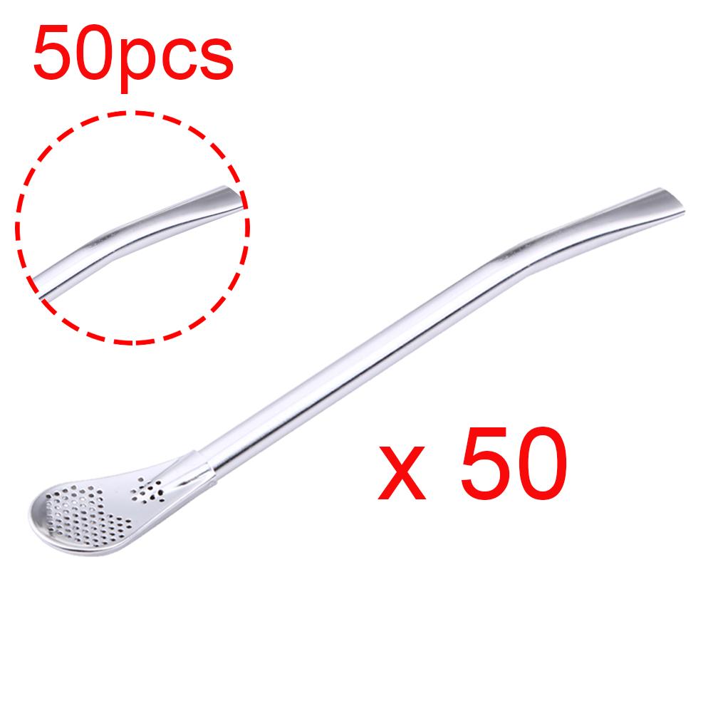 Stainless Steel Drinking Straw Tea Filter Handmade Yerba Mate Tea Strainer Gourd Washable Drinking Straws Tea Tool