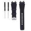 Silicone Twill Watch Band Elastic Comfortable Soft Adjustable Quick Release Sport Watch Band