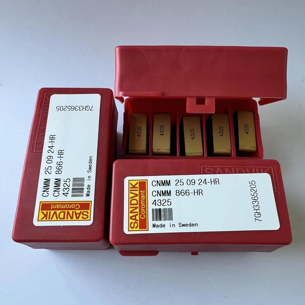 Original Sandvik / CNMM250924-HR 4325 CNC Lathe Carbide Blade 5 PCS