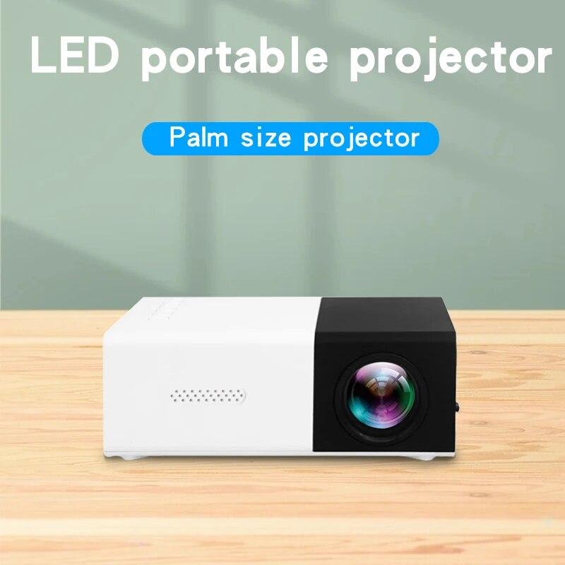 Mini Projector YG300 Pro LED Supported 1080P Full HD Television Portable Beamer Audio HDMI USB Outdoor Movie Video Projetor