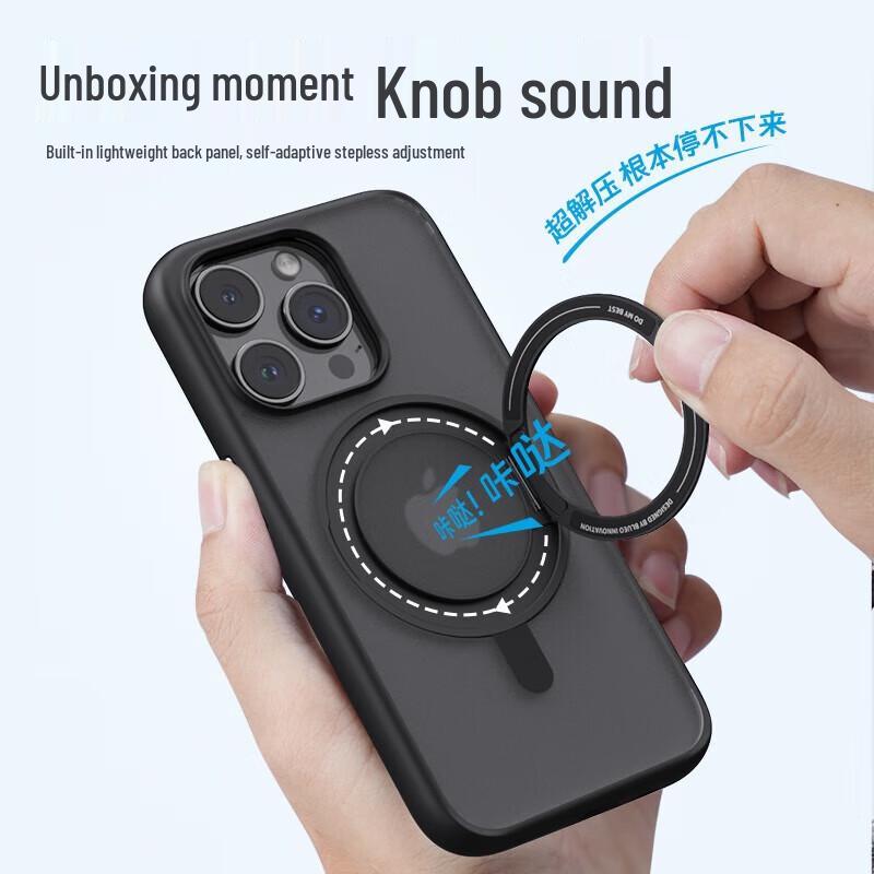 Mr. Blue Gorilla iPhone 16 Magnetic Stand Phone Case