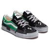 Vans Sk8 Comfortable Low-Top Skate Shoes Unisex Sneakers Black Green VN0009QSYJ71