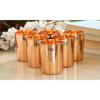 Glass - 275 ML Tumbler, Copper Drinkware & Serveware, Ideal for Water Drinking, Perfect Gifting Option for Festivals and Special Occasions, Set of 6
