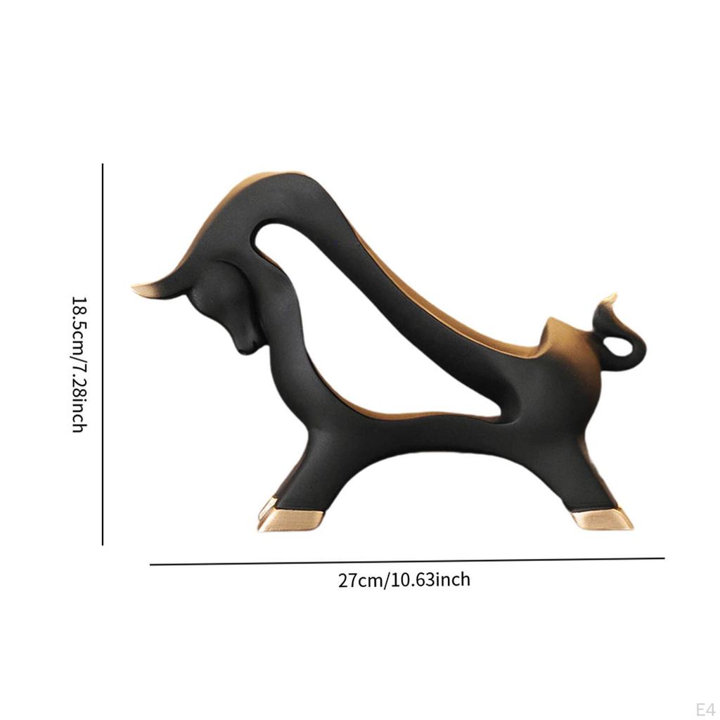 Подставка для бутылок Скульптура коровы для офиса, столовой, для демонстрации