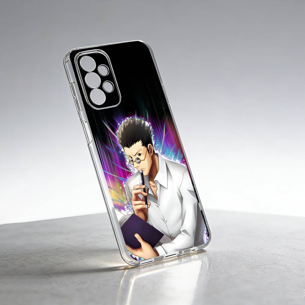 Leorio HXH-h  X Hunter Phone Case Transparent Silicone Soft For Samsung S25,S24,S21,S22,S23,S30,Ultra,S20,Plus,Fe