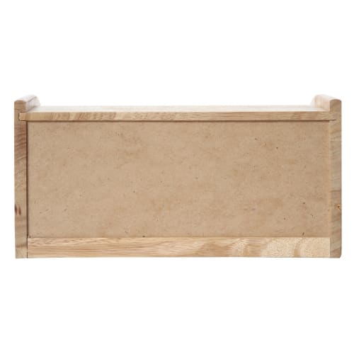 Fuji Boeki Хлебница, 33 см шириной x 23 см глубиной x 16 см высотой, Натуральное дерево, Кухонное хранение, Контейнер для хранения хлеба, Bonheur, 94381