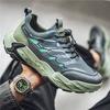 Высококачественные мужские кроссовки Новые легкие дышащие повседневные туфли для улицы Мягкая подошва Амортизация Беговые походные туфли 2025