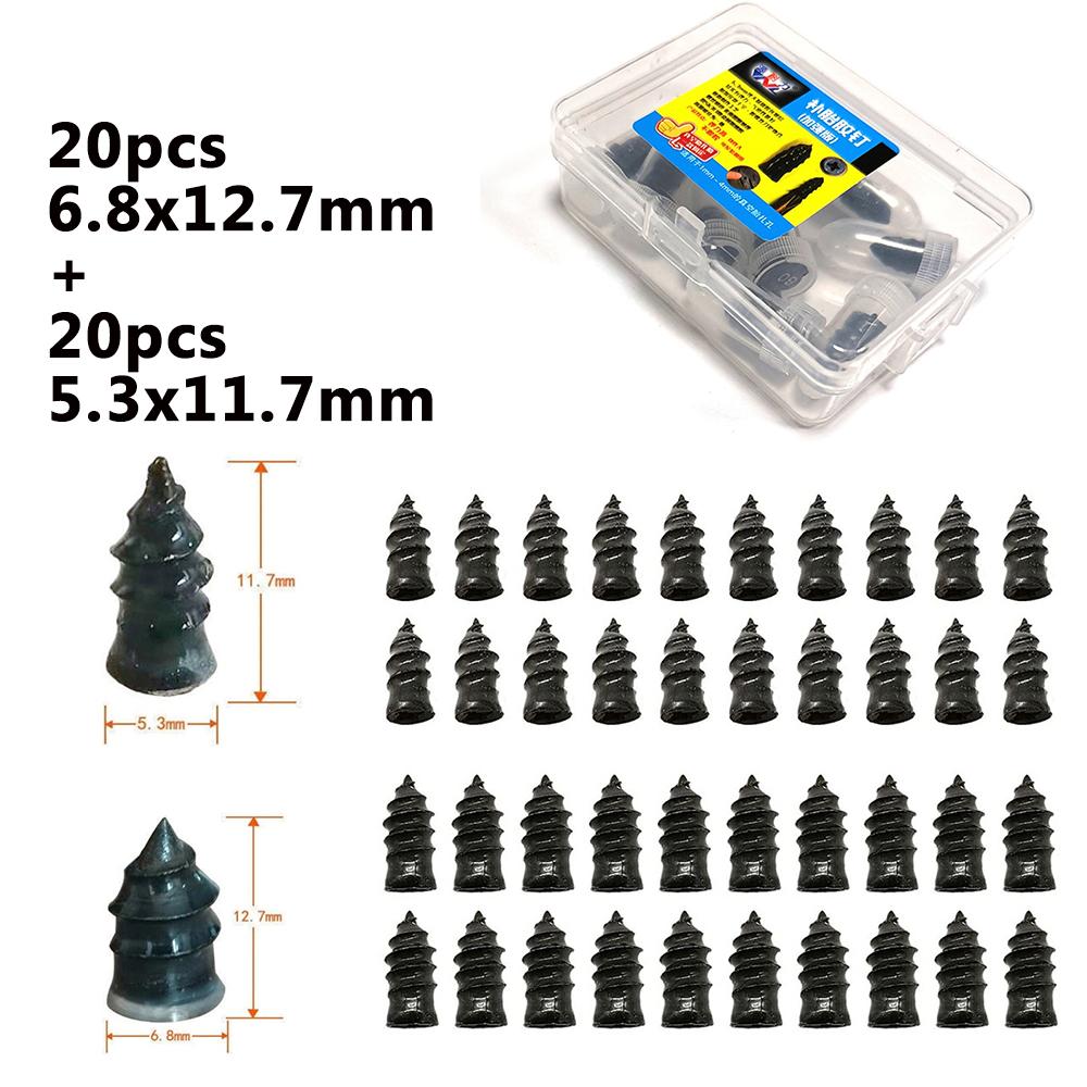 10/40/41 шт. вакуумный гвоздь для ремонта шин универсальный мотоцикл автомобиль грузовик велосипед самостоятельный бескамерный резиновый инструмент для ремонта проколов шин