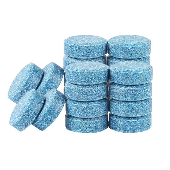 Solid Windshield Washer Tablets Professional Grade Windshield Cleaner Concentrated Cleaning