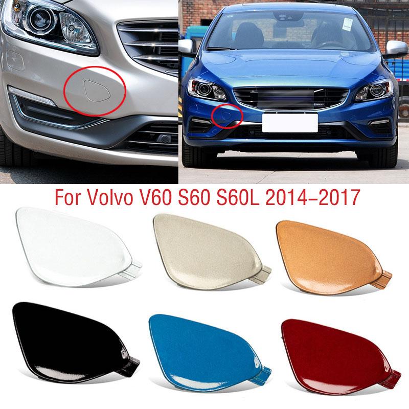 Крышка для перевозки автомобильного прицепа для Volvo V60 S60 S60L 2014 2015 2016 2017, передний бампер, фаркопный крюк