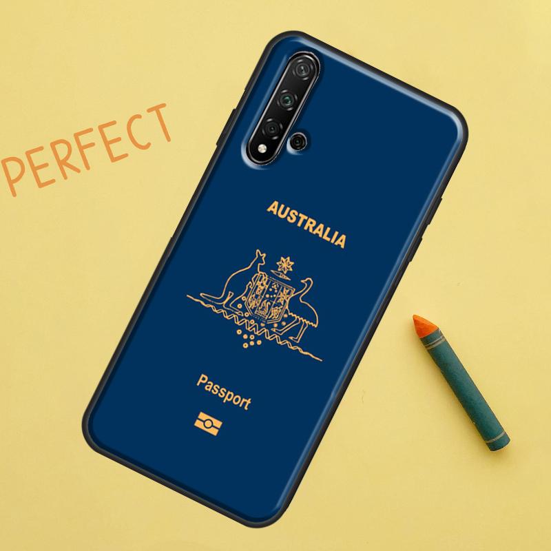 Australia Flag For Huawei Nova 12s 11i 7i 8i 12i Y73 Y70 Y90 Y60 Y72 Y61 Y91 9 10 SE P40 Lite P30 Pro Case