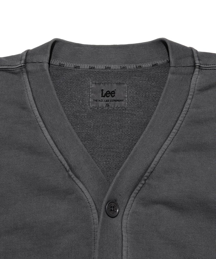 Кардиган Lee с пигментной окраской Пигментный уголь