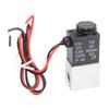 12V  1/4" 2 Way Normally Closed Pneumatic Aluminum Electric Solenoid Air Valve 2 Way Normally Closed Pneumatic Valve