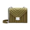Женская сумка-конверт на цепочке Michael Kors Oregon-Green 30F8GXIL1T-390