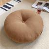 Stylish Round Thick Cotton And Linen Futon Cushion Balcony Bay Window Tatami Cushion