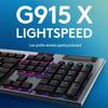 Игровая клавиатура Logitech G915 X LIGHTSPEED с низким профилем