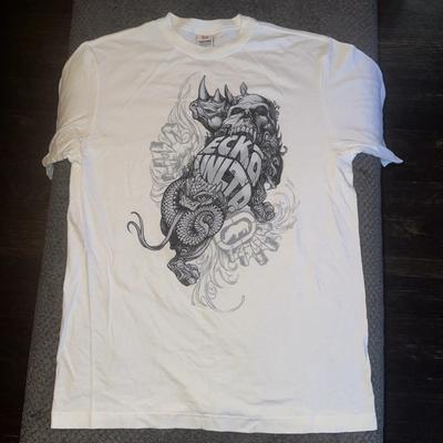 Ecko Unltd Футболка Мужская Cyber Y2K MMA Элитный Стиль Американская Мужская и Женская Хип-хоп Уличная Футболка