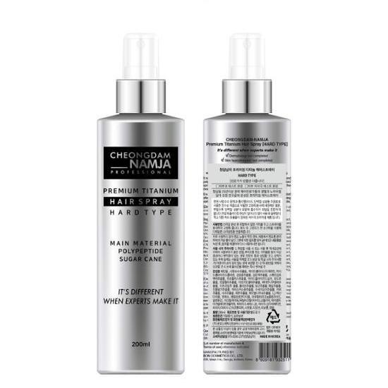 CHEONGDAM NAMJA Premium Hair Spray Hard Fixer 200ml