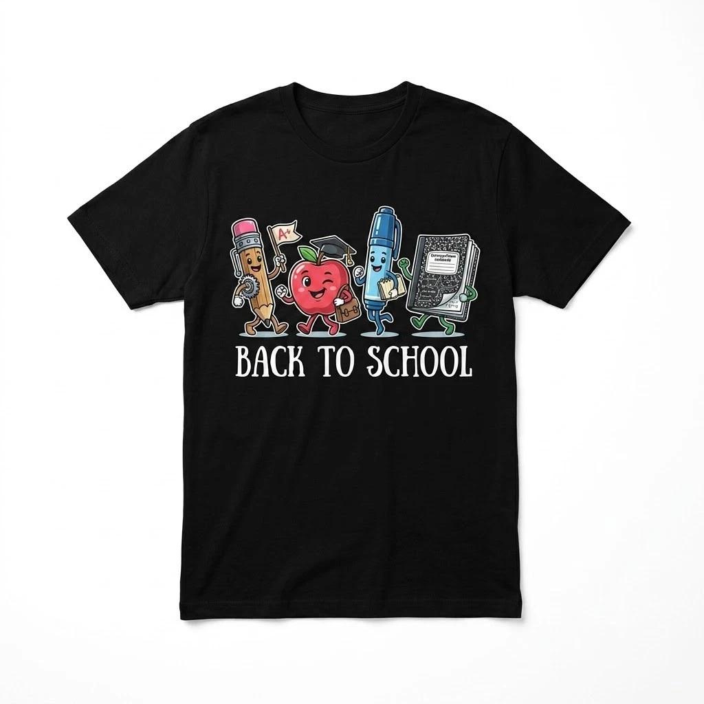 School Supplies Shirt, Back To School Shirt, Cute Teacher Shirt