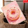 This pearl painting kit features 5D pearls and a sweet donut mosaic art style. designed for home wall decoration.