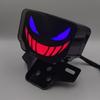 Dynamic Flash Devil Eye Tail Lights LED Design Brake Rear Light Lamp  Motorcycle Lighting